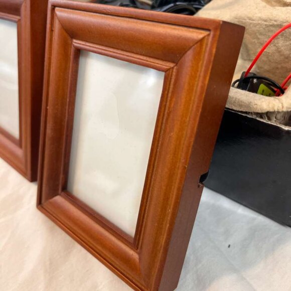 Polaroid Photo Frame String LED Lightboxes Warm Cinnamon Wood - NEW - Picture 6 of 8